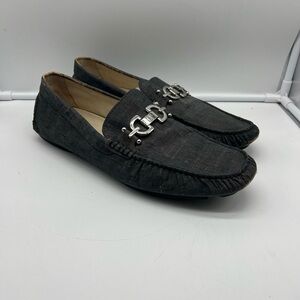 Donald J Pliner Horsebit Loafers Men’s Size 10M Navy